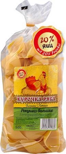 Picture of Pasta Shells Kurochka Ryaba 500g