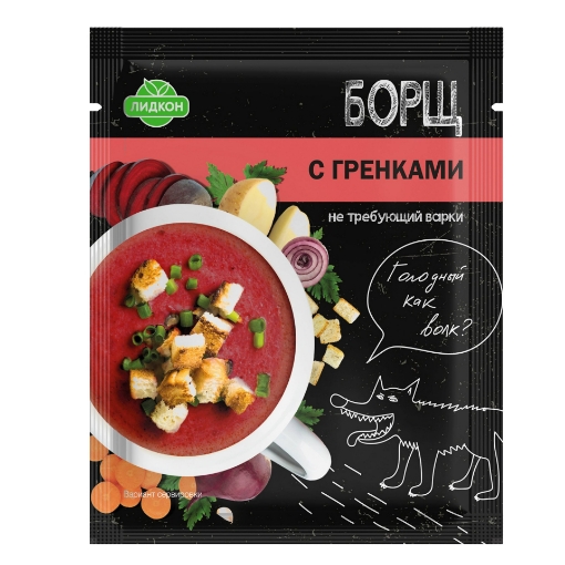 Picture of CLEARANCE-Mix Borsch With Croutons Lidkon 20g