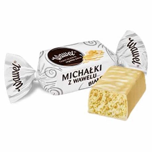 Picture of Candies with Salted Nuts White Michalki Wawel 