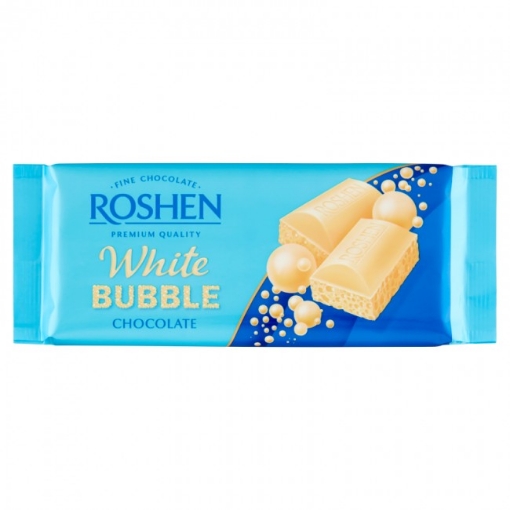 Picture of Chocolate Bubble White Roshen 80g