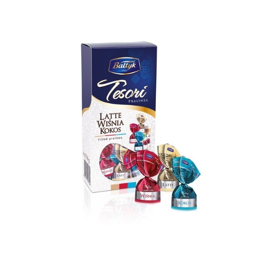 Picture of CLEARANCE-Chocolate Candies Praline MIX Tesori Baltyk 116g