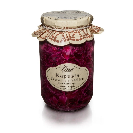 Picture of Pickled Red Cabbage with Apple Orzel Jar 810g