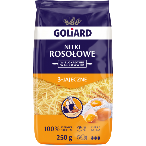 Picture of Pasta Noodles Nitka Rosolowa Goliard 250g