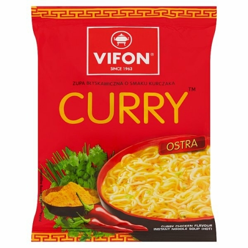 Picture of Soup instant noodles Spicy Curry Chicken Vifon 70g