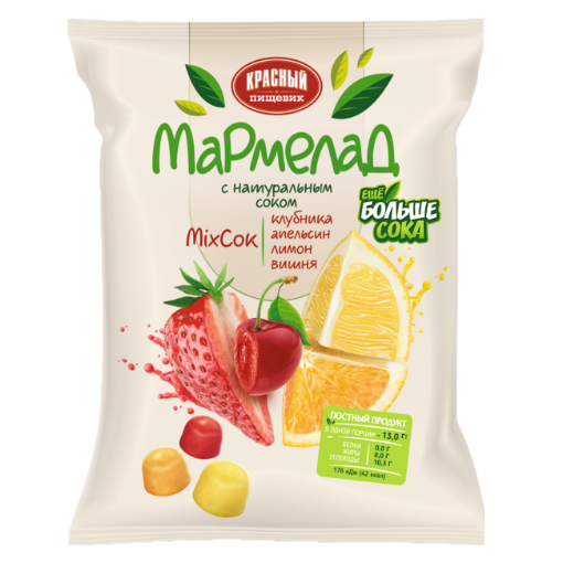 Picture of Marmalade Mix Strawberry-Orange-Lemon-Cherry KP 300g