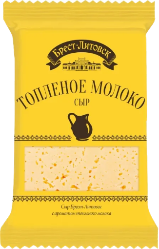 Picture of Cheese Semi-Hard Baked Milk Fat 45% Brest-Litovsk 200g 