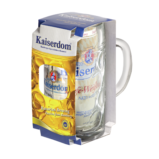 Picture of Kaiserdom Beer Hefe-Weir Gift Mug Set 1L