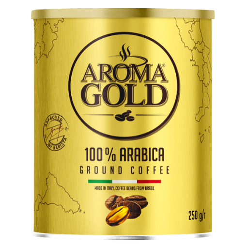 Picture of Coffee Ground 100% Arabica Aroma Gold 250g